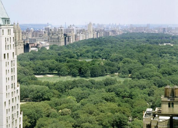 Hotelaufnahme mit Central Park